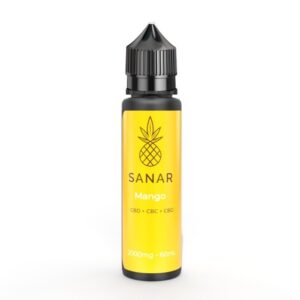 cannabinoid vape juice mango. 0% THC